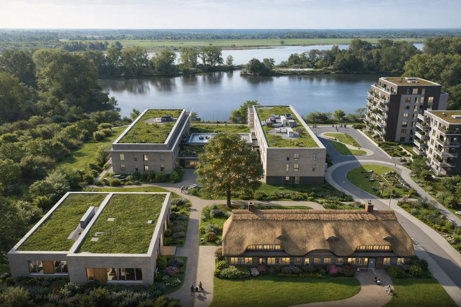 Pflege-Campus der Diakonie Nord Nord Ost — Visualisierung